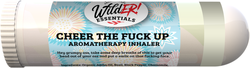 Aromatherapy Inhalers Cheer The Fuck Up (UPLIFTING FORMULA)