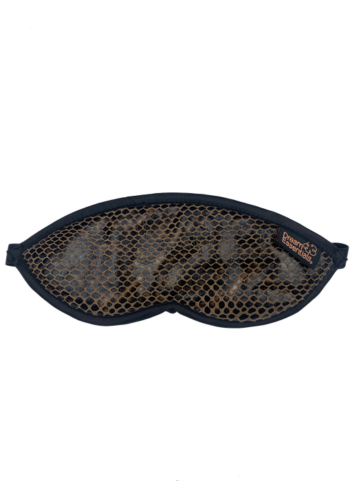 Micro Suede Snake Skin Style Sleep Mask - Made in the USA - Dream Essentials LLC.