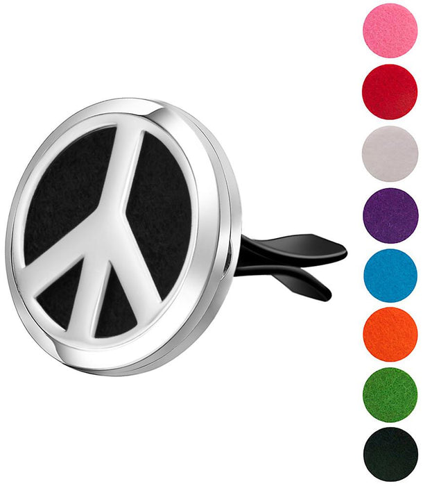 Car Vent Diffusers Without Oils PEACE SIGN